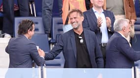 Jürgen Klopp tout sourire à Charléty, le 10 mai 2025