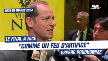 Tour de France 2024 : "Comme un feu d'artifice", Prudhomme détaille le final à Nice