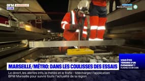 Marseille: dans les coulisses des essais du futur métro