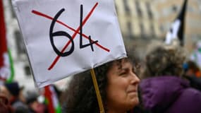 Manifestation contre la réforme des retraites, le 18 mars 2023 à Marseille.