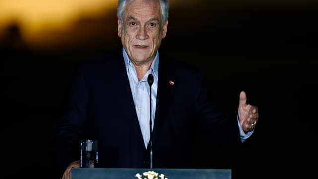 Le président chilien Sebastian Pinera le 8 novembre 2020