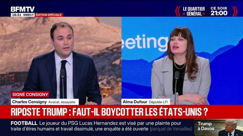 Marschall Truchot : Riposte Trump, faut-il boycotter les États-Unis ? - 21/01
