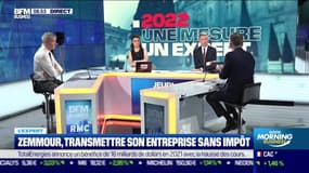 Une mesure, un expert : Zemmour, transmettre son entreprise sans impôt - 10/02