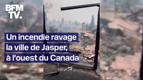  Un incendie ravage la ville de Jasper à l'ouest du Canada
