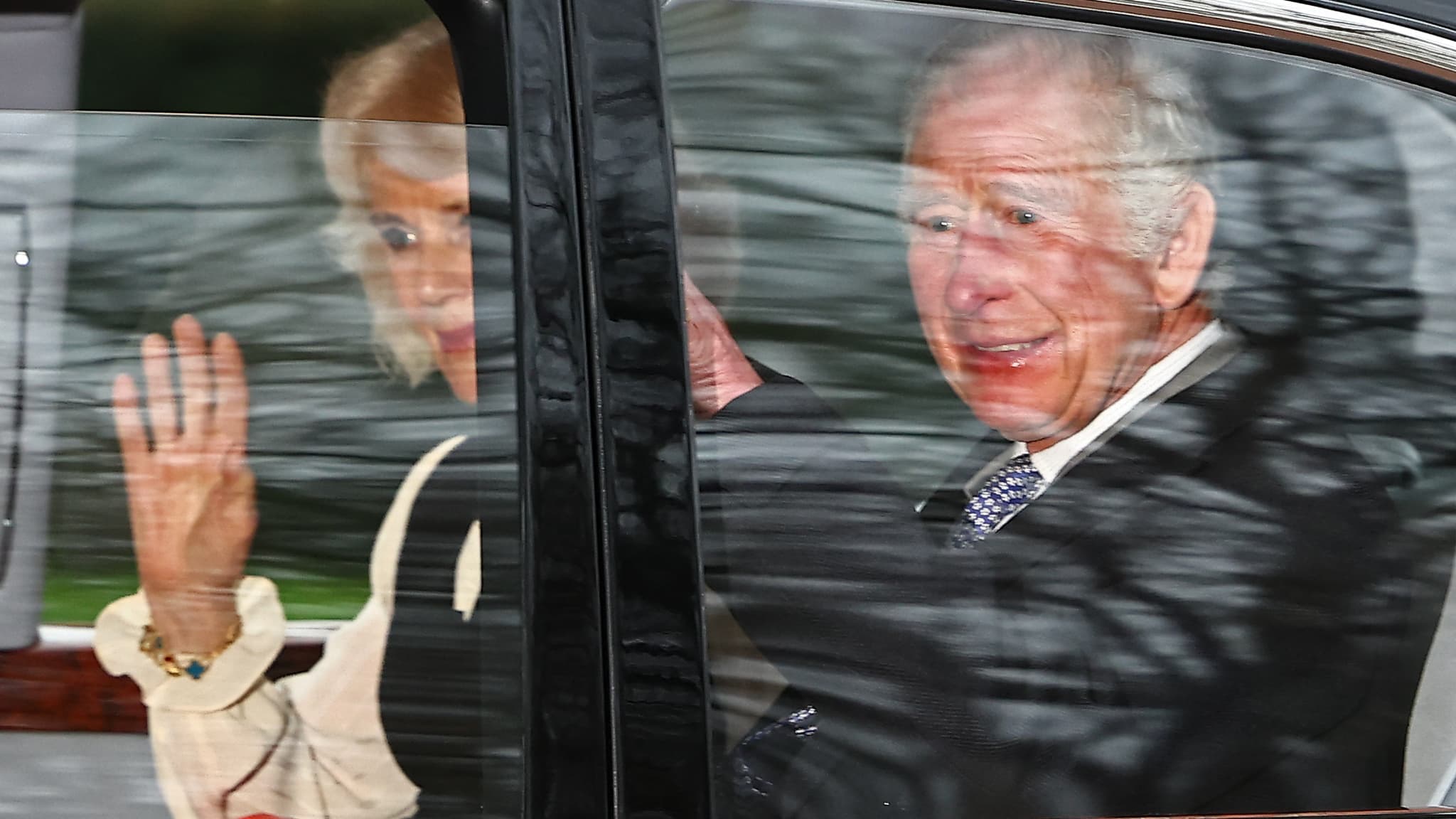 Charles III le 6 février 2024 apparaît en public à Londres pour la première fois depuis l'annonce de son cancer Charles III le 6 février 2024 apparaît en public à Londres pour la première fois depuis l'annonce de son cancer