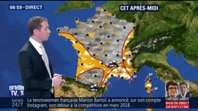 De la pluie attendue sur une bonne partie du pays ce mercredi