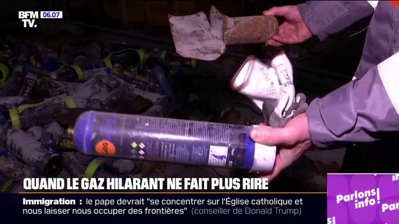 Gaz hilarant: quand les bombonnes de gaz explosent dans les usines d'incinération