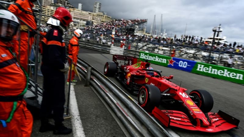 GP de Monaco: Leclerc se crashe pour sa 1ère pole à la maison