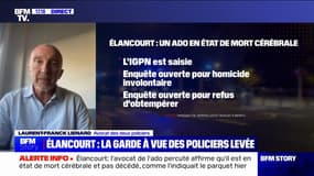 Collision à Élancourt: "Le passage par le régime de la garde à vue, c'est une honte", pour l'avocat des deux policiers, Me Laurent-Franck Liénard