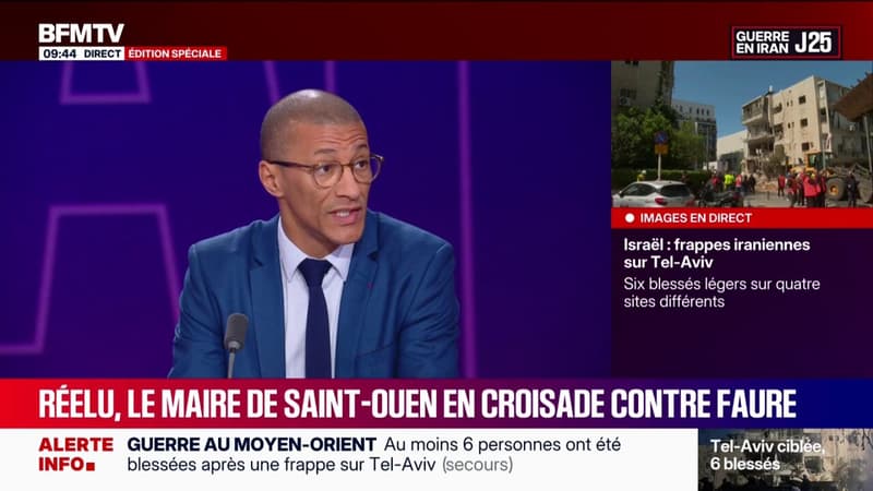 Municipales 2026: "Il faut qu'Olivier Faure démissionne, c'est un échec total", affirme Karim Bouamrane, maire PS de Saint-Ouen