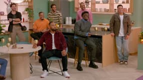 "Pour le meilleur et à l'aveugle", déclinaison française de "Love is Blind", sur Netflix.
