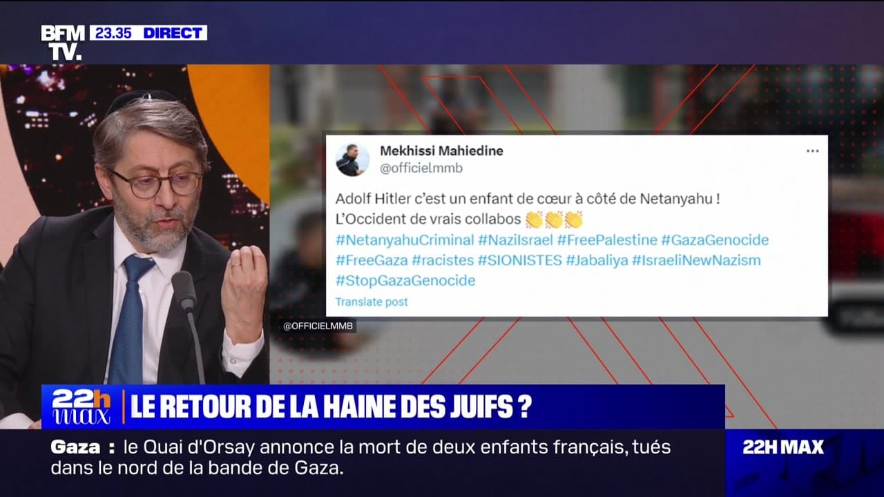 Le retour de la haine des Juifs ? - 31/10
