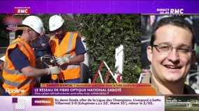 On peut tout dire sur RMC : Le réseau de fibre optique national saboté - 28/04