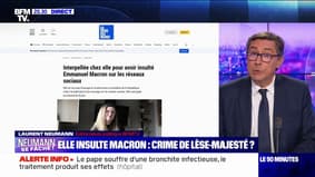 NEUMANN SE FÂCHE - "Interpeller une femme qui a insulté Emmanuel Macron sur les réseaux sociaux, les policiers ont autre chose à faire"