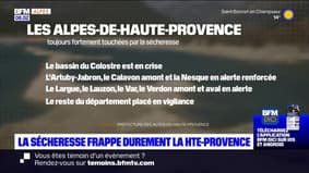 Alpes-de-Haute-Provence: la sécheresse s'agrave