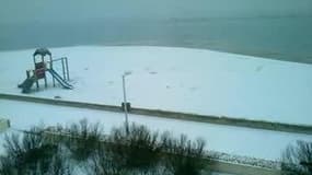 Hérault : les plages de Palavas-les-Flots sous la neige - Témoins BFMTV
