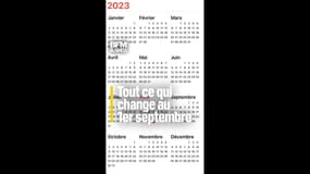 Tout ce qui change au 1er septembre