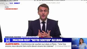 Emmanuel Macron annonce que "la France apportera 100 millions d'euros" au Liban