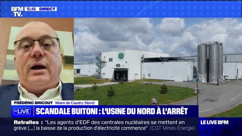 Frédéric Bricout, maire de Caudry, sur l'usine Buitoni menacée: 
