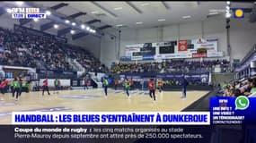 Handball: les Bleues s'entraînent à Dunkerque avant le début des qualifications pour l'Euro