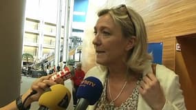 Marine Le Pen, mardi 2 juillet à Bruxelles