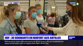 Hauts-de-France: 38 soignants envoyés en renfort aux Antilles