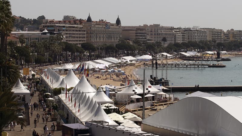 La Croisette, à Cannes.