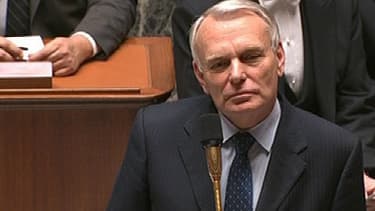 Jean-Marc Ayrault a été pris à partie par Christian Jacob pendant les questions au gouvernement, à l'Assemblée, mardi.