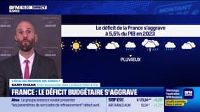 L'éco du monde : Le déficit budgétaire bondit à 5,5% du PIB en 2023. La note de l'Hexagone sera-t-elle dégradée en avril ? USA, une dynamique toujours aussi forte ? - 26/03