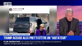 Violences à Minneapolis: "Donald Trump semble remettre de l'huile sur le feu", estime Olivier Weber