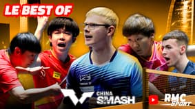 Félix Lebrun finaliste, Wang Chuqin invincible… Le best of du WTT China Smash
