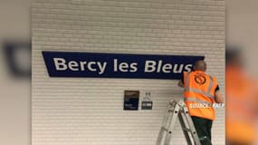 La station Bercy sera renommée Bercy les Bleus