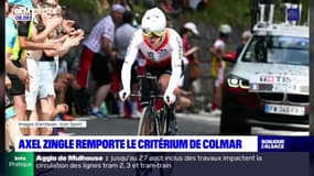 Haut-Rhin: Axel Zingle remporte le critérium de Colmar