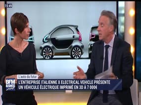L'auto du futur: l'entreprise italienne X Electrical Vehicle présente un véhicule électrique imprimé en 3D - 14/04
