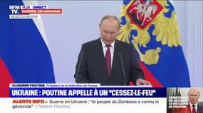 Vladimir Poutine: "Nous allons défendre nos terres par tous les moyens"