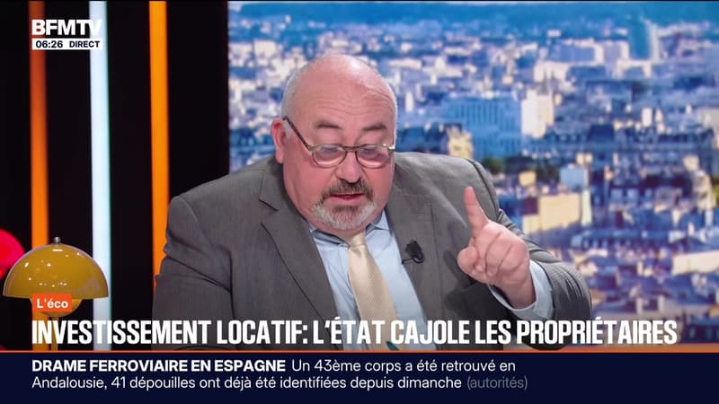 BFM Conso : Investissement locatif, l'Etat cajole les propriétaires - 22/01