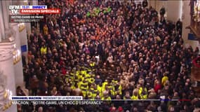 Emmanuel Macron: "Notre-Dame fut, durant ces cinq années, le chantier du jamais-vu"