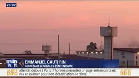 Mutinerie à la prison de Poitiers-Vivonne: des prisonniers mettent le feu à un bâtiment (2/2)