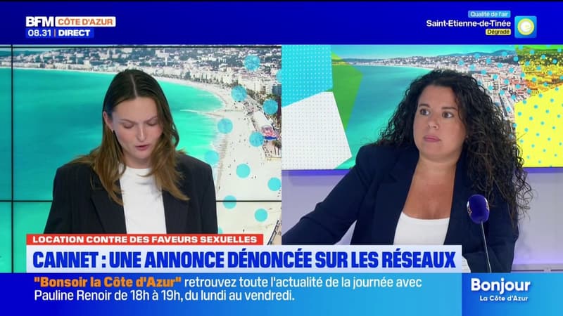 Location en échange de faveurs sexuelles au Cannet : Une annonce dénoncée sur les réseaux