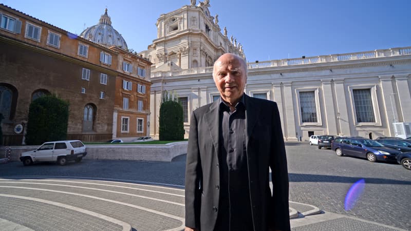 Mgr Jacques Gaillot, au Vatican en 2015.