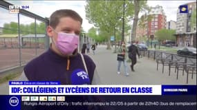 Ile-de-France: retour en classe sous surveillance pour les collégiens et lycéens