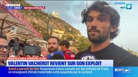 « Incroyable…. Je n’ai pas les mots » : Valentin Vacherot revient sur son exploit  