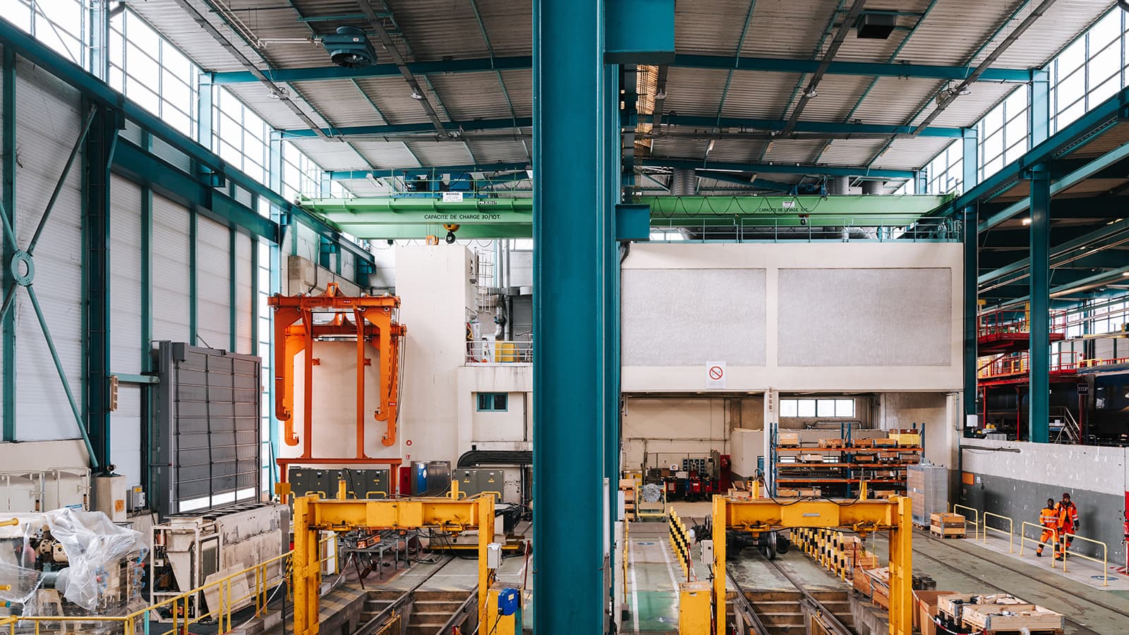 Une partie des capacités du Technicentre SNCF du Landy est dédiée à ces opérations
