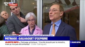 Didier Gailhaguet: "J'ai pris la décision de démissionner de mon poste de président de la fédération"