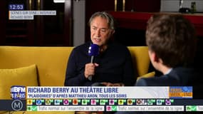 Scènes sur Seine : L'interview de Richard Berry, à l'affiche de "Plaidoiries"