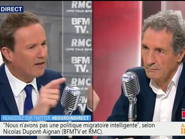 Laurent Wauquiez "est dans le double langage permanent", considère Nicolas Dupont-Aignan
