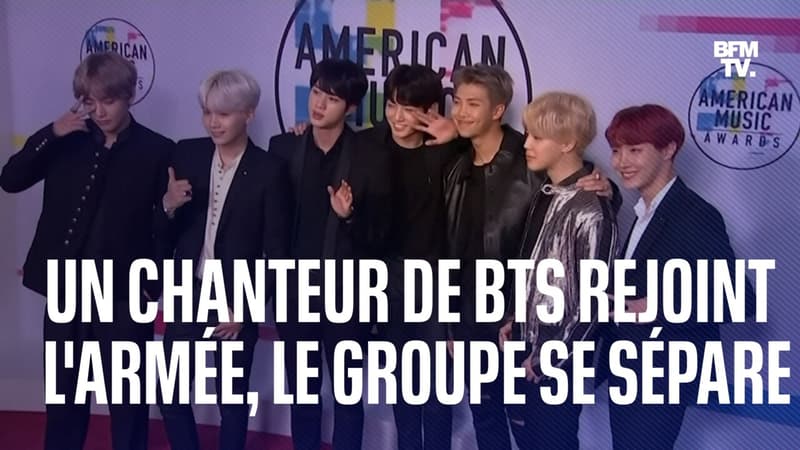 L'une des stars du groupe BTS part faire son service militaire, des millions de fans abattus