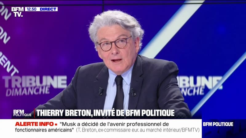 Thierry Breton (ancien commissaire européen): 