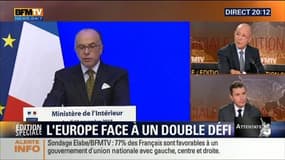 Attentats de Paris: Bernard Cazeneuve met la pression sur l'Europe à la veille d'une réunion d'urgence à Bruxelles