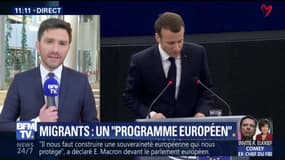 Emmanuel Macron propose un 'programme européen' pour soutenir les régions qui accueillent des réfugiés